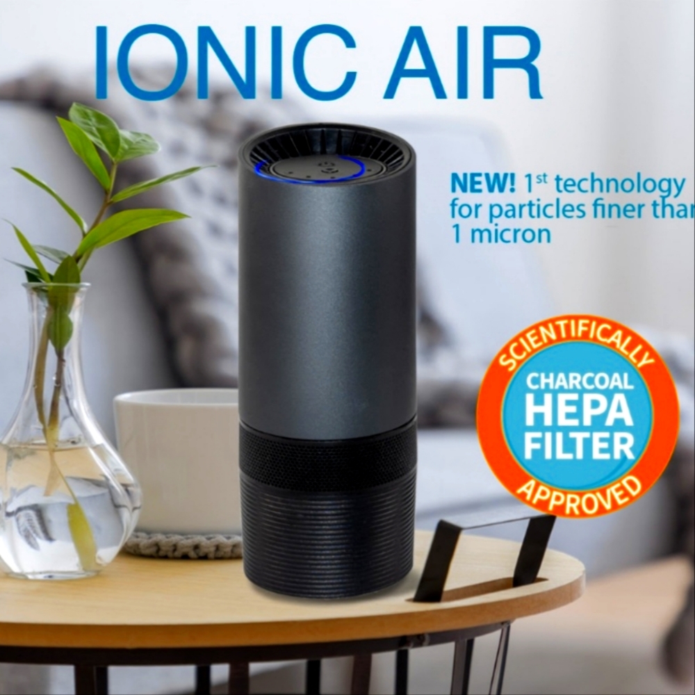 Ionic Air Purifying Essential Oil Diffuser with HEPA Filtration